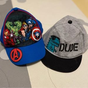 Baseball hats for baby/toddler. Size XS/S- 6-24months